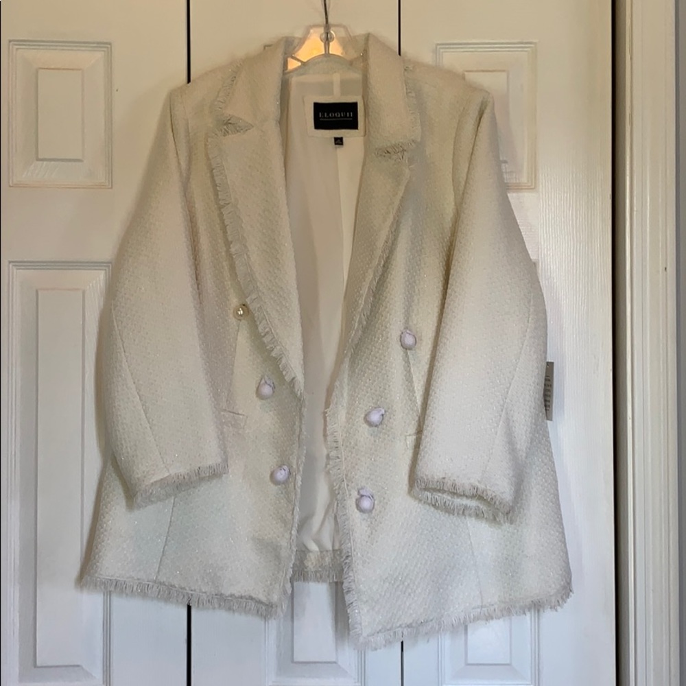 White Blazer